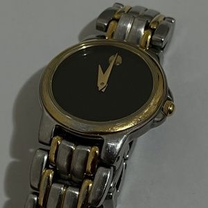 Movado Silver Gold Women's Watch